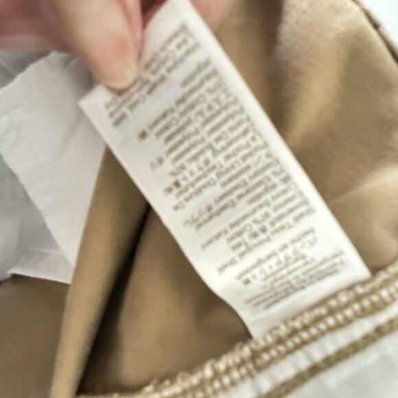 J Crew High Rise Girlfriend Chino Pant Women 22 Khaki Casual Minimalist Neutral - Picture 12 of 13